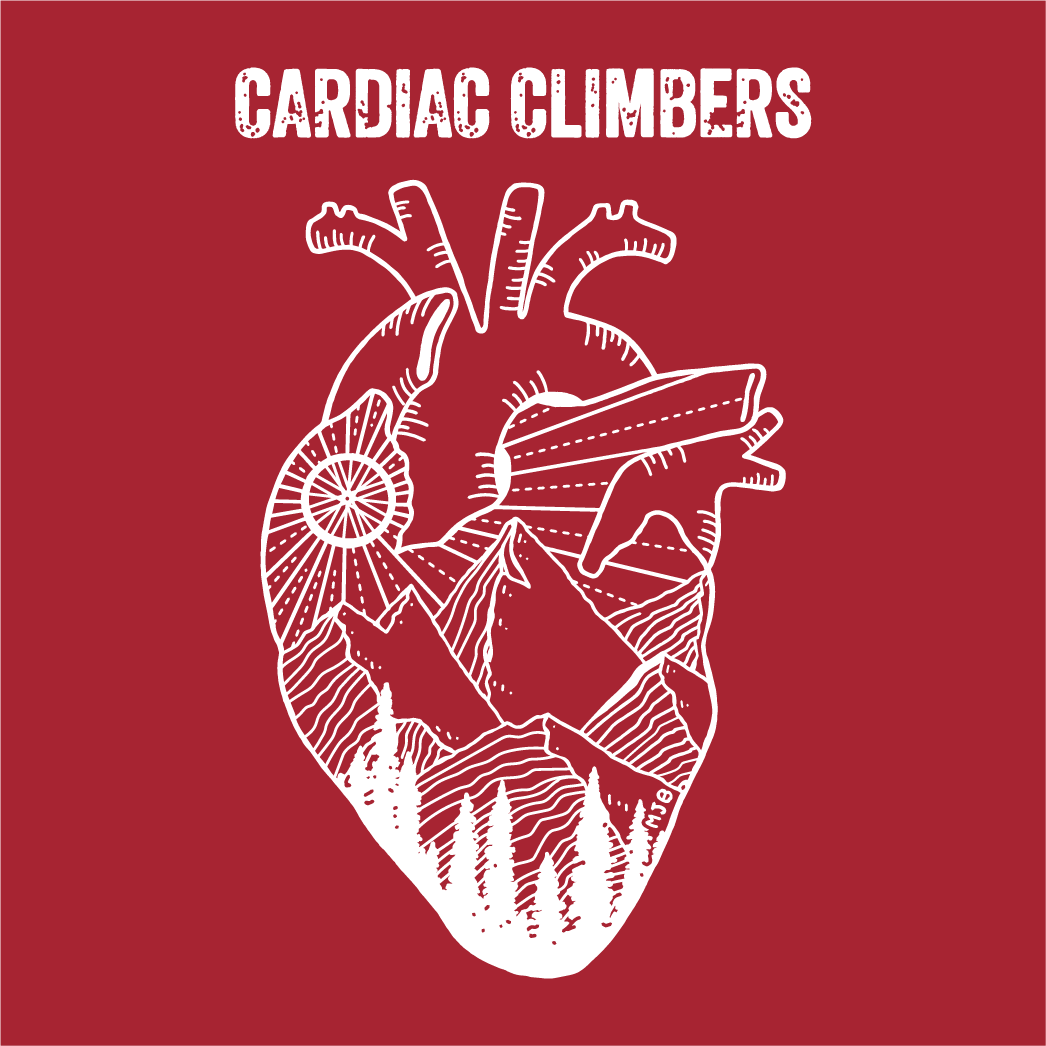 Cardiac Climbers Booster Shirts shirt design - zoomed