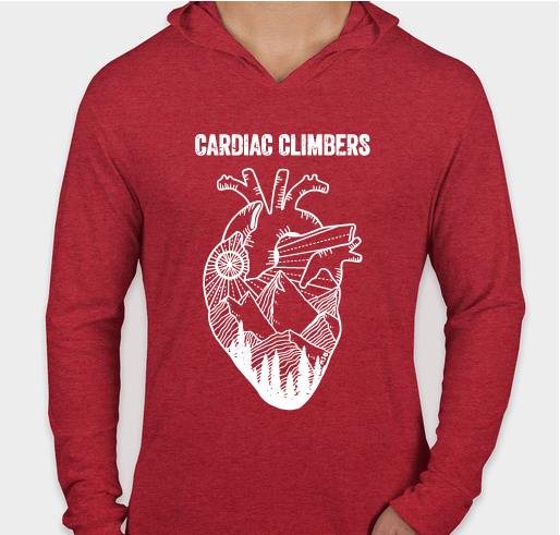 Cardiac Climbers Booster Shirts Fundraiser - unisex shirt design - front
