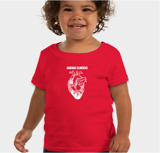 Cardiac Climbers Booster Shirts Fundraiser - unisex shirt design - front