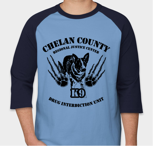 Chelan County Regional Jail K-9 Program Fundraiser - unisex shirt design - front