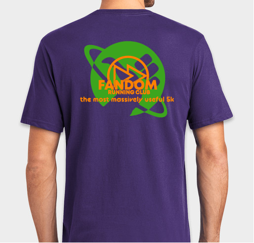 frc the most massively useful 5k Fundraiser - unisex shirt design - back
