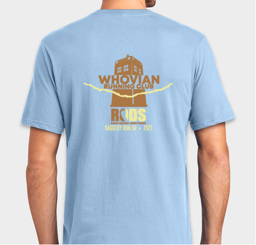 WRC Raggedy Run 5k Fundraiser - unisex shirt design - back