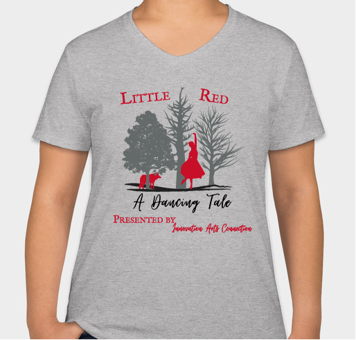 Little Red Spring Production Fundraiser - unisex shirt design - front