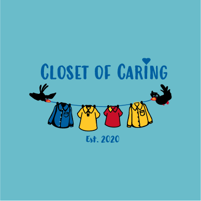 Closet of Caring shirt design - zoomed