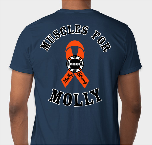 Molly Strong Fundraiser - unisex shirt design - back
