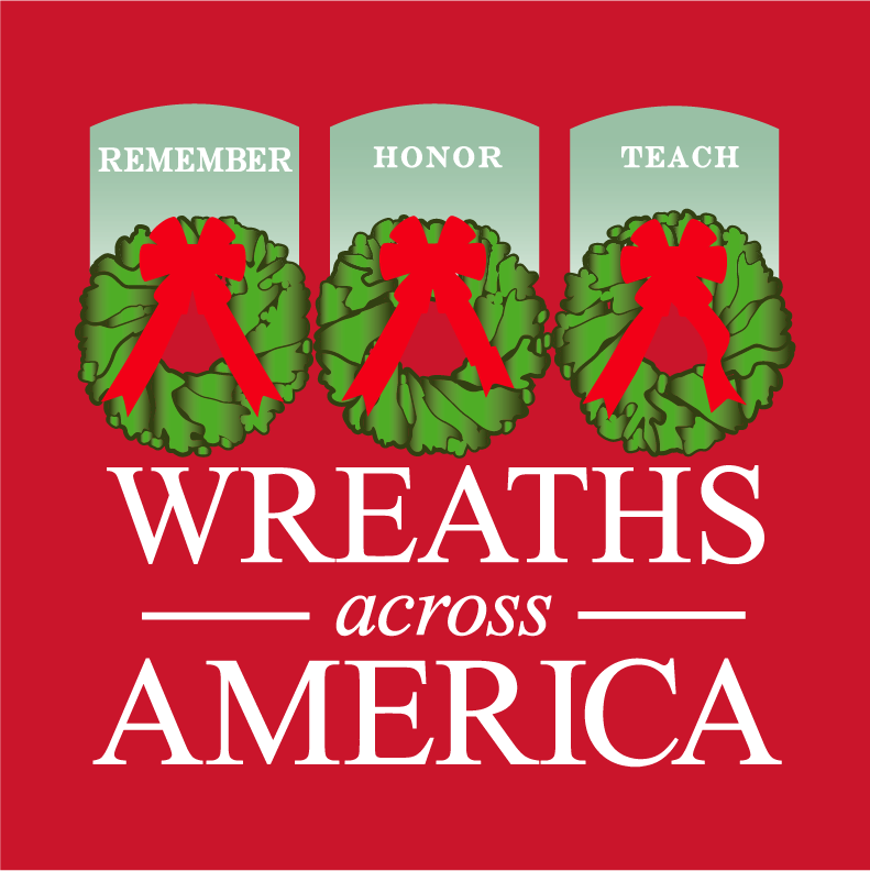 Wreaths Across America Campaign For Arlington's 150th Anniversary shirt design - zoomed