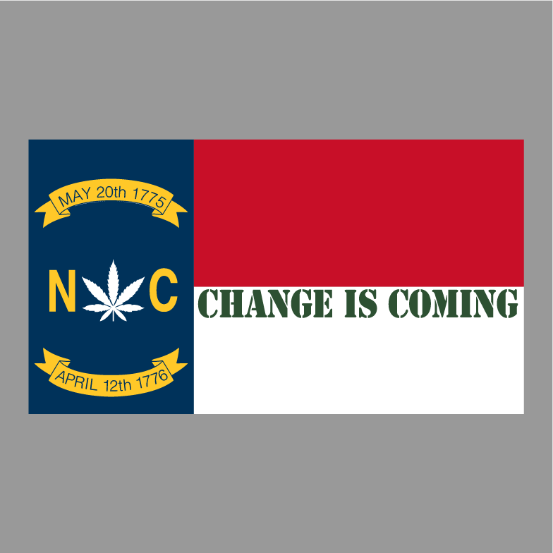 Legalization for North Carolina shirt design - zoomed