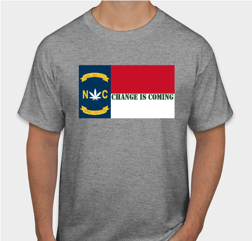Legalization for North Carolina Fundraiser - unisex shirt design - front