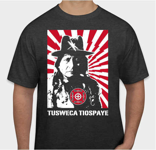 Lakota Dakota Nakota Language Summit Fundraiser - unisex shirt design - front