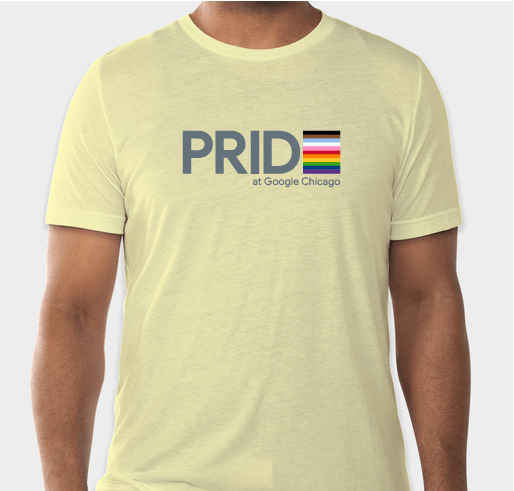PRIDE at Google Chicago - Pride 2021 Fundraiser Fundraiser - unisex shirt design - front