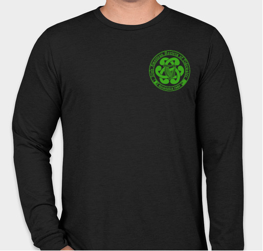 Irish American Society of Tidewater's Party Shirt Sale Fundraiser - unisex shirt design - front