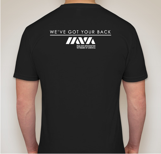 Iraq and Afghanistan Veterans of America Fundraiser - unisex shirt design - back