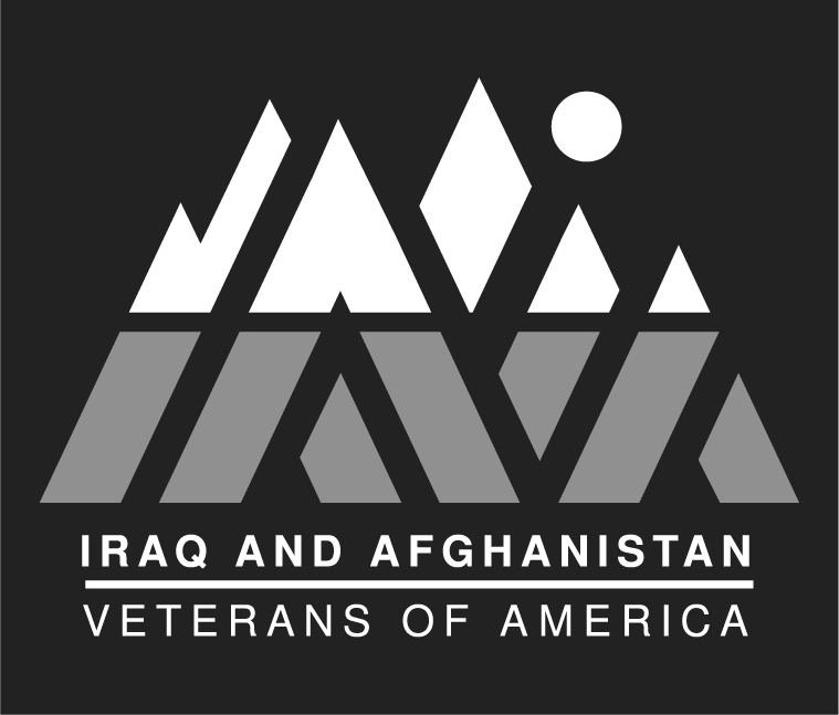 Iraq and Afghanistan Veterans of America shirt design - zoomed