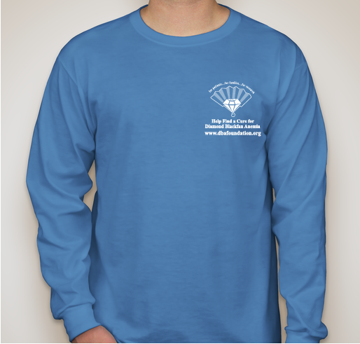 DBA Foundation Sweatshirts and T-shirts for a Cure! Fundraiser - unisex shirt design - front