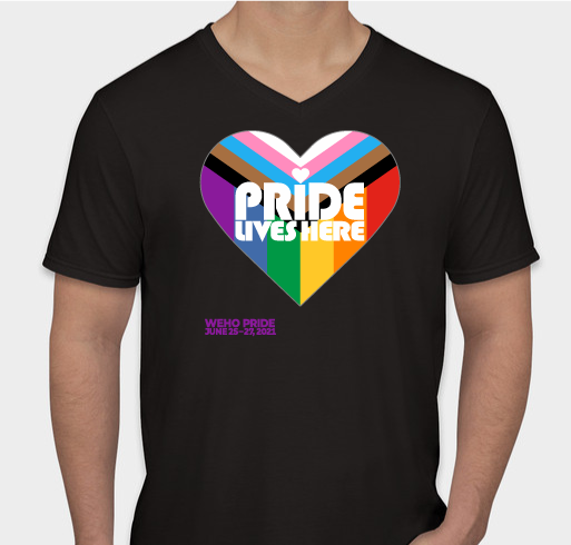 WEHO Pride 2021 Fundraiser - unisex shirt design - small