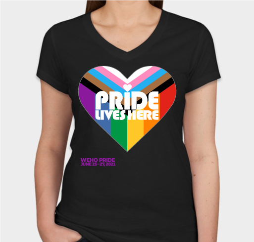 WEHO Pride 2021 Fundraiser - unisex shirt design - small