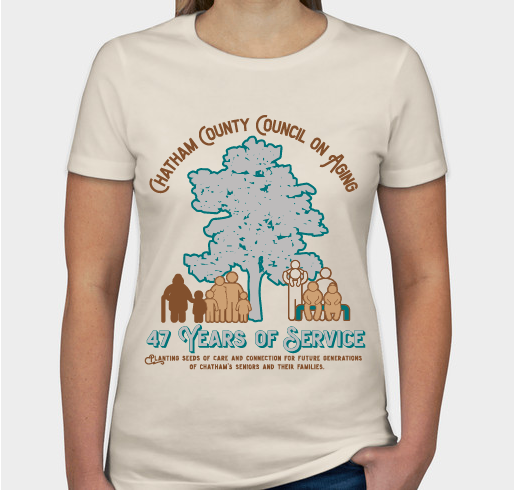 Chatham COA 47th Anniversary Tee Fundraiser - unisex shirt design - front