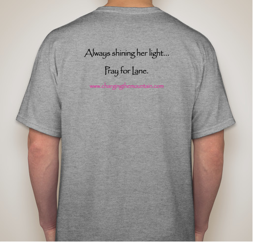 Team Lanie Bug Fundraiser - unisex shirt design - back