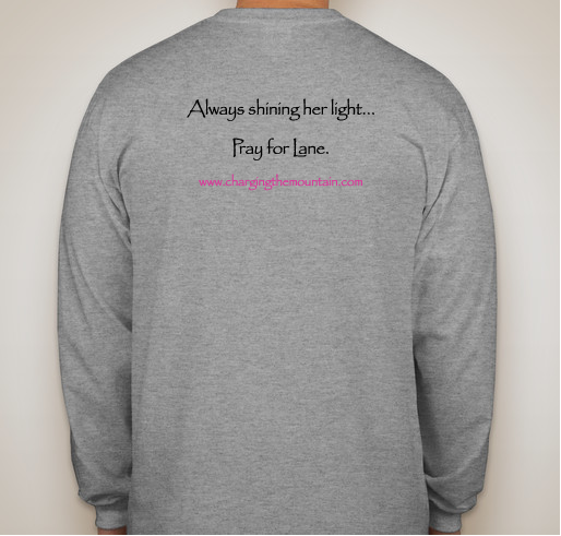 Team Lanie Bug Fundraiser - unisex shirt design - back