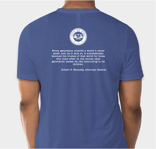 JUK Adult T-Shirt Fundraiser Fundraiser - unisex shirt design - back