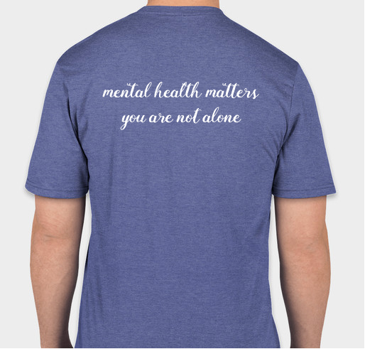 Mental Health Hackers Fundraiser - unisex shirt design - back
