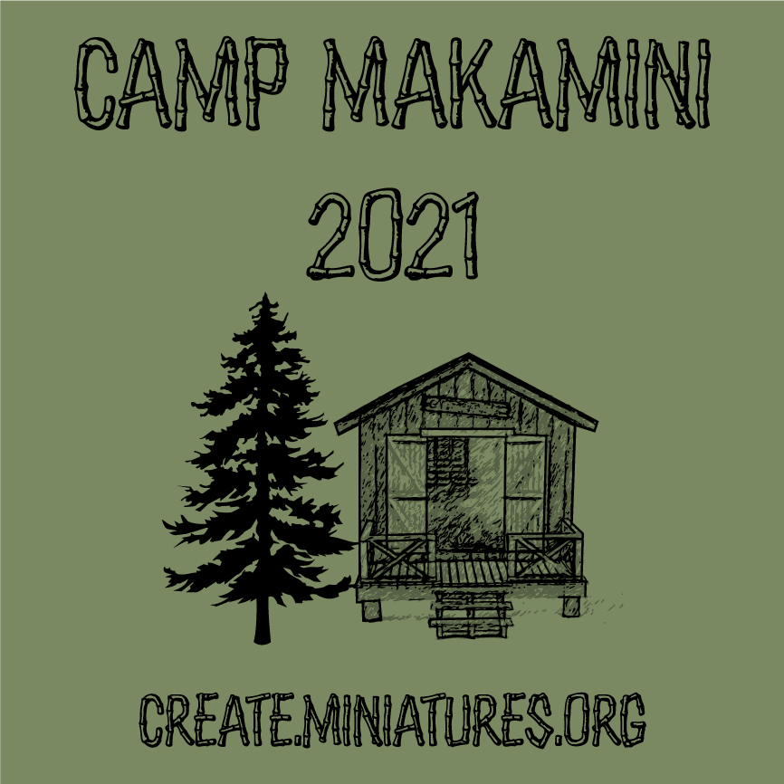 Camp Makamini shirt design - zoomed