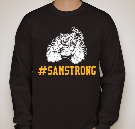 SamStrong Fundraiser - unisex shirt design - front
