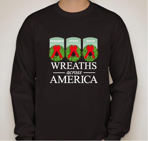 Wreaths Across America Campaign For Arlington's 150th Anniversary Fundraiser - unisex shirt design - front