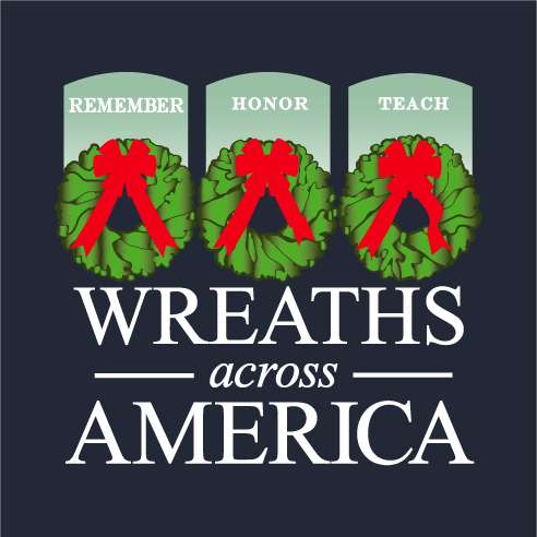 2014 Volunteer Shirts - Wreaths Across America shirt design - zoomed