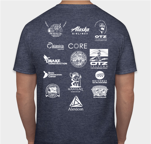 2021 Midnight Sun Color Run to benefit I.F.O.P.A Fundraiser - unisex shirt design - back
