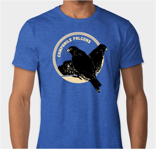 Campanile Falcons Fundraiser - unisex shirt design - front