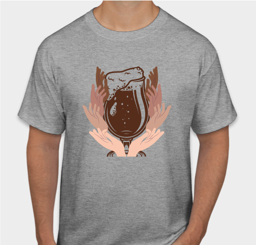 Lifting Lucy: A Promise to support BIWOC in Beer! Fundraiser - unisex shirt design - small