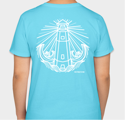 Ocean City Boardwalk Mission 2021 Fundraiser - unisex shirt design - back