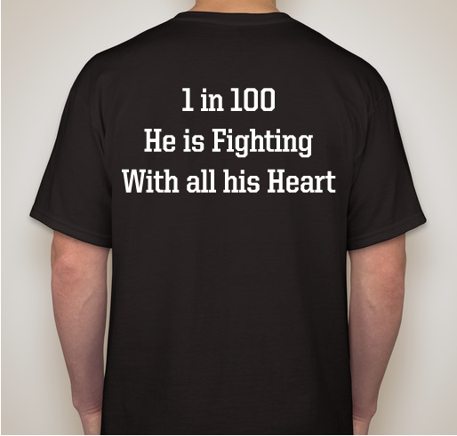 Braxtons hlhs benefit #2 Fundraiser - unisex shirt design - back