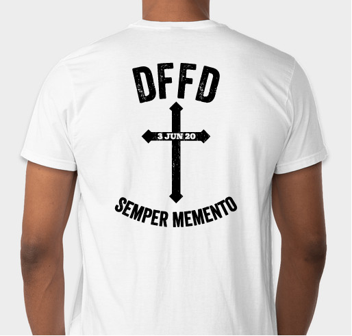 Semper Memento Gregg! Fundraiser - unisex shirt design - back