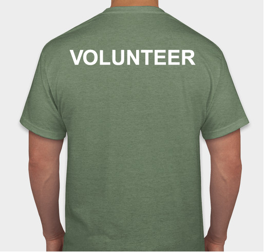 EagleWatch Volunteer T-Shirt Fundraiser - unisex shirt design - back