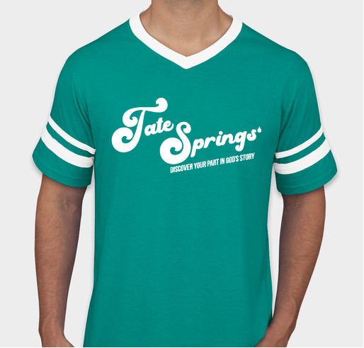 Vintage Tate Springs Jerseys Fundraiser - unisex shirt design - front
