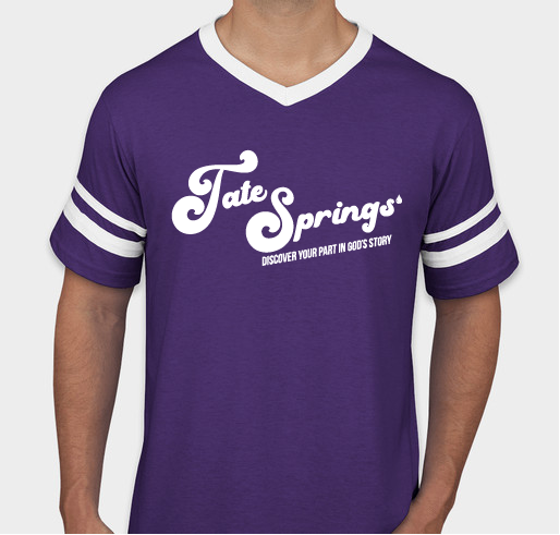 Vintage Tate Springs Jerseys Fundraiser - unisex shirt design - front