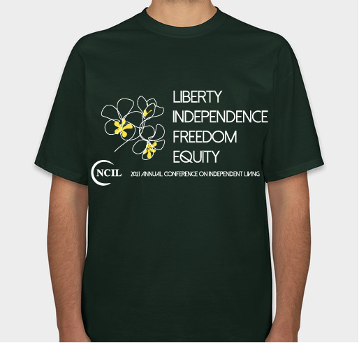 2021 NCIL Annual Conference T-Shirt Fundraiser - unisex shirt design - front