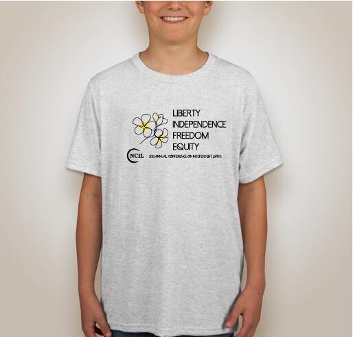 2021 NCIL Annual Conference T-Shirt Fundraiser - unisex shirt design - back