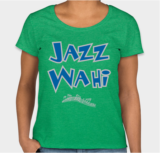 Jazz WaHi T-shirt Fundraising Extravaganza! Fundraiser - unisex shirt design - front