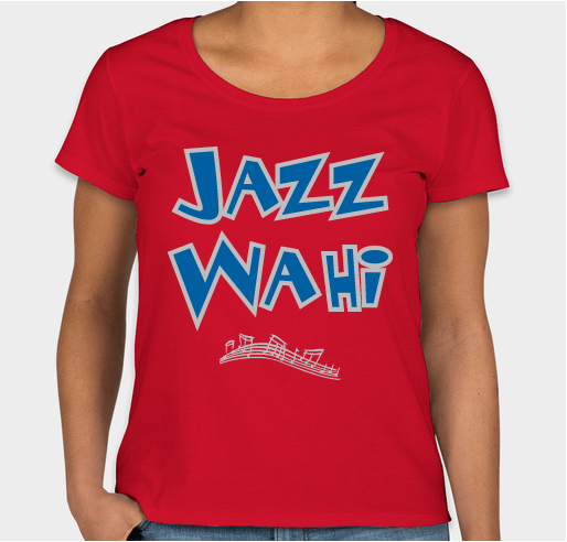 Jazz WaHi T-shirt Fundraising Extravaganza! Fundraiser - unisex shirt design - front