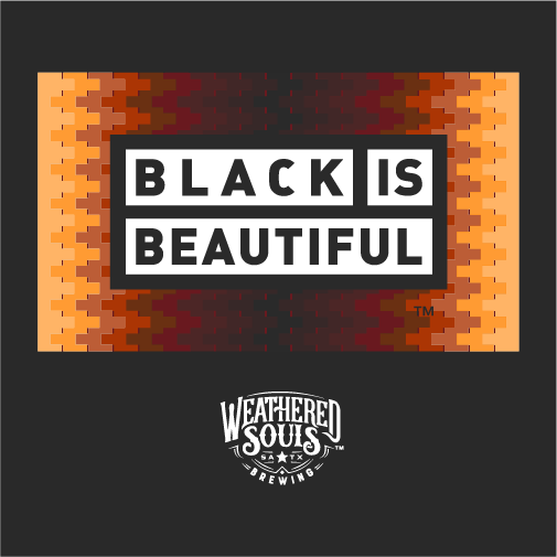 Black is Beautiful Initiative 2021 shirt design - zoomed