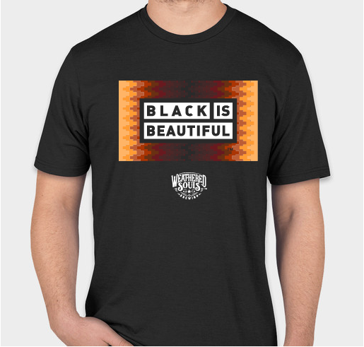Black is Beautiful Initiative 2021 Fundraiser - unisex shirt design - front