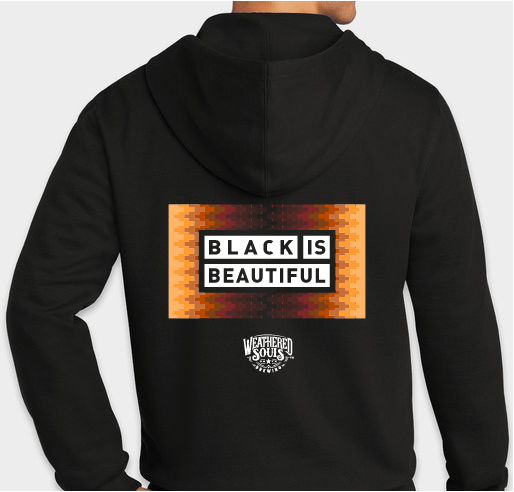 Black is Beautiful Initiative 2021 Fundraiser - unisex shirt design - front
