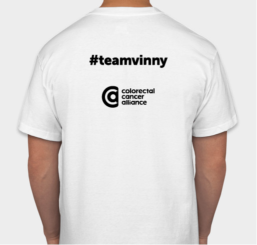 Vinny Robins Medical Fund Fundraiser - unisex shirt design - back