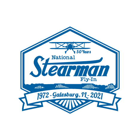 50th National Stearman Fly-In (NSFI) shirt design - zoomed