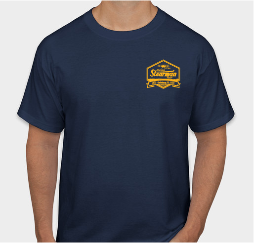 50th National Stearman Fly-In (NSFI) Fundraiser - unisex shirt design - back