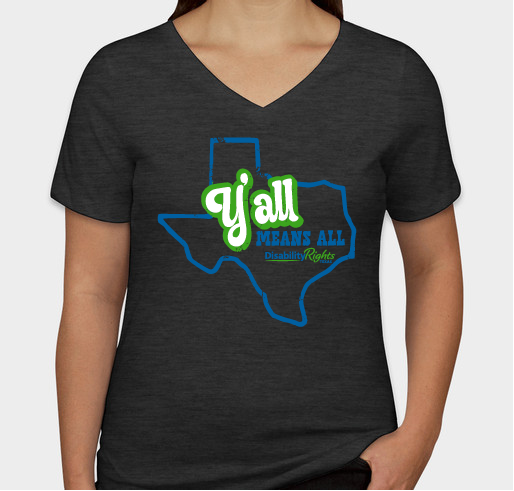 Y'all Means All Fundraiser - unisex shirt design - front