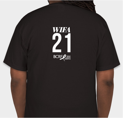WIFA Run the World Fundraiser - unisex shirt design - back